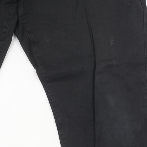 Marks and Spencer Black Men's Trousers, Size 36