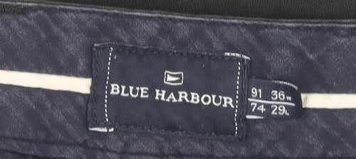 Marks and Spencer Black Men's Trousers, Size 36