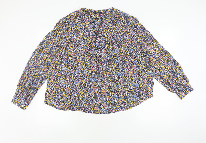 Marks and Spencer Women's Floral Blouse Size 10