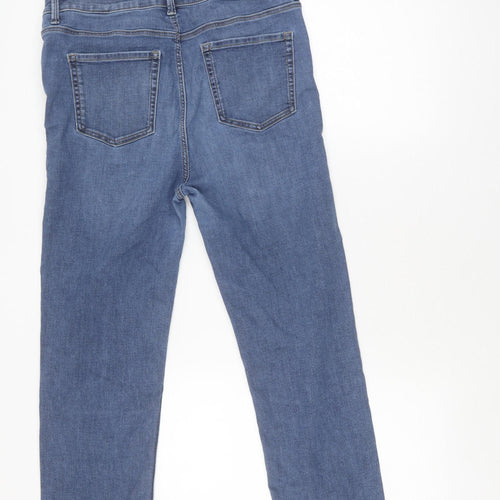Marks and Spencer Women's Blue Sienna Straight Jeans Size 14