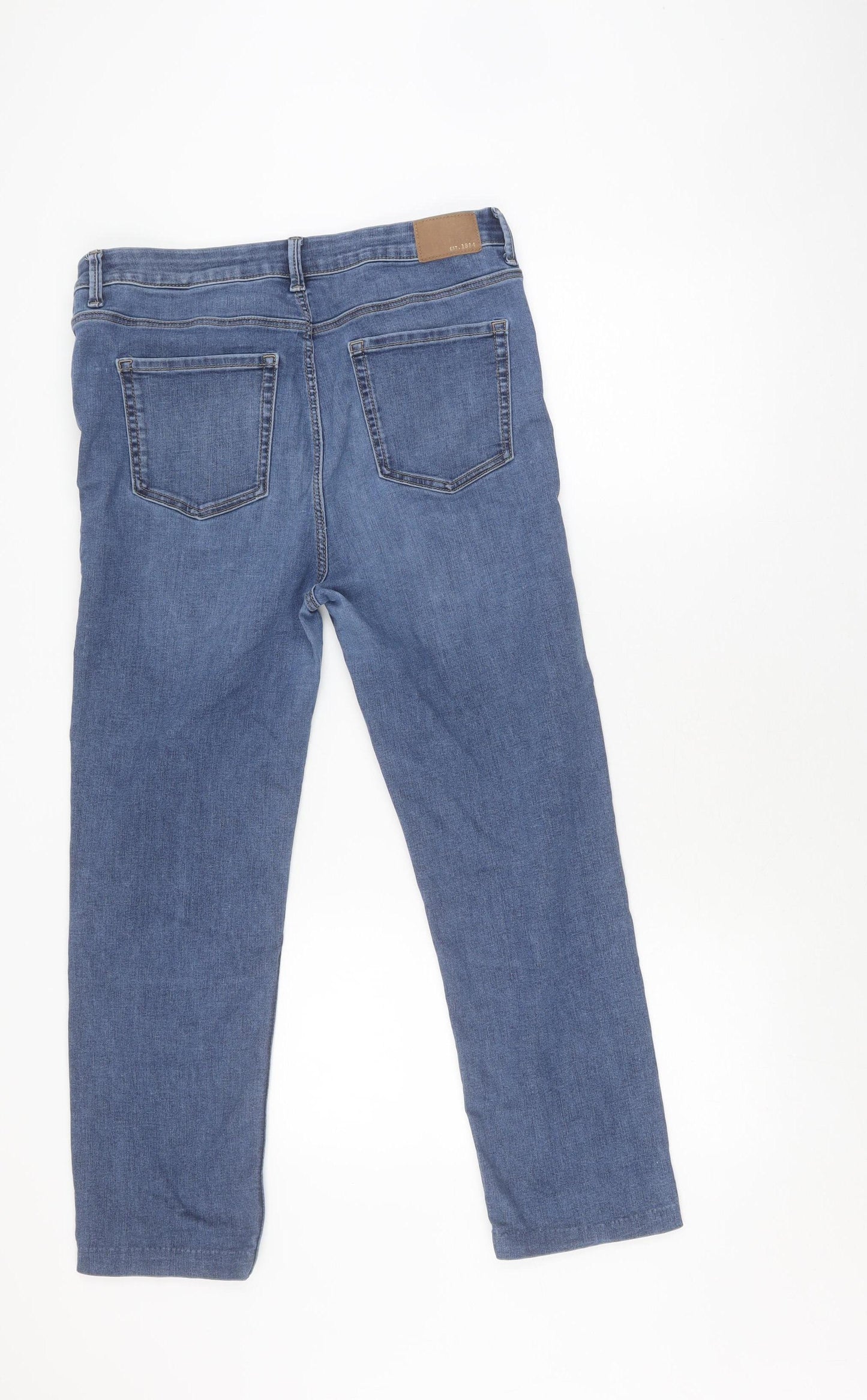 Marks and Spencer Women's Blue Sienna Straight Jeans Size 14