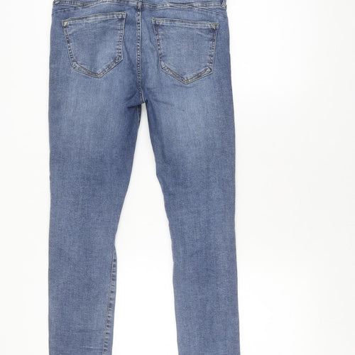 River Island Women's Blue Skinny Jeans Size 14