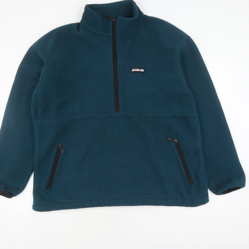 Montane Men's Blue XL Outdoor Fleece Sweatshirt