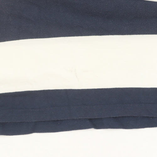 Livergy Men's Blue Striped Polo Shirt XL