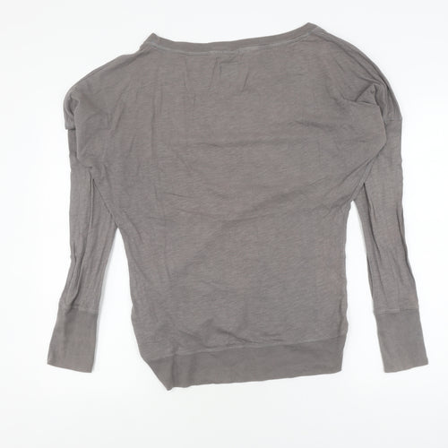 Superdry Women's Grey Pullover Sweatshirt, Small