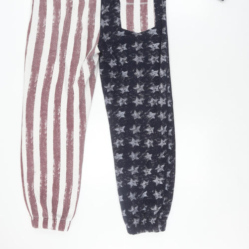 Urban Diva Multicoloured Unisex Stars Stripes Onesie M