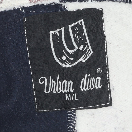 Urban Diva Multicoloured Unisex Stars Stripes Onesie M
