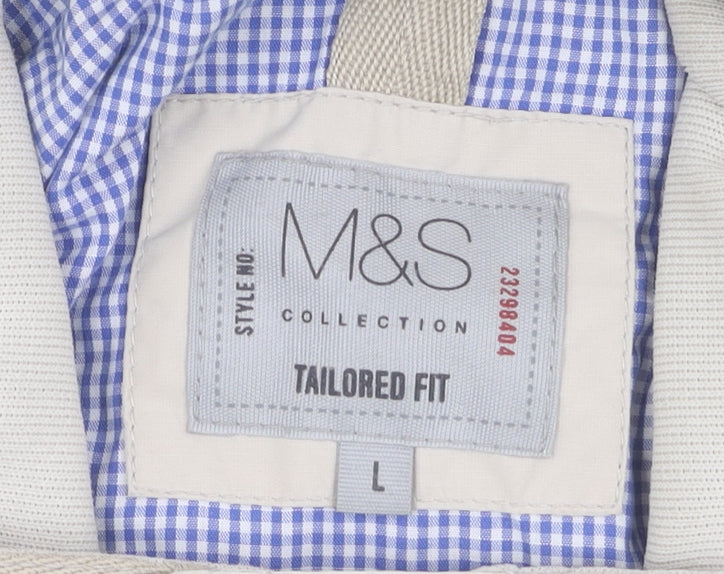 Marks and Spencer Men's Stone L Waistcoat