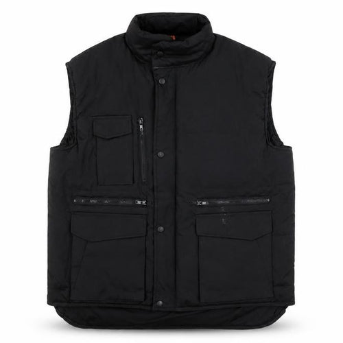 Result Men's Black XL Workwear Waistcoat with Pockets