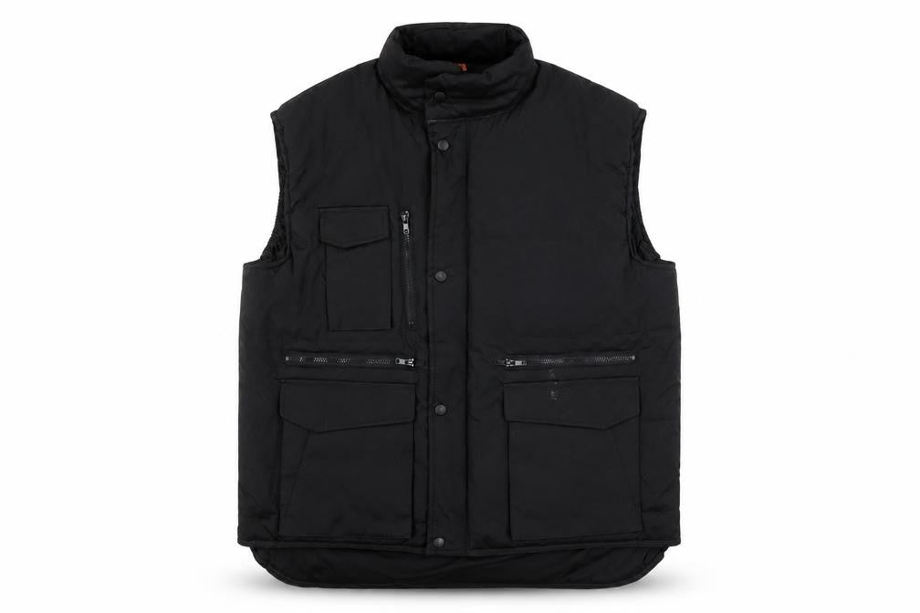 Result Men's Black XL Workwear Waistcoat with Pockets