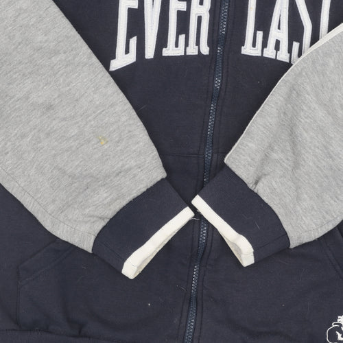 Everlast Men's Grey Full Zip Hoodie - Size M