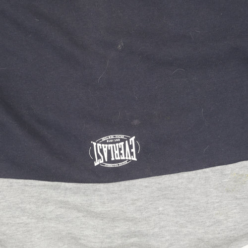 Everlast Men's Grey Full Zip Hoodie - Size M