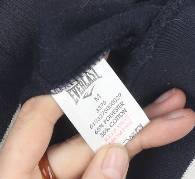 Everlast Men's Grey Full Zip Hoodie - Size M