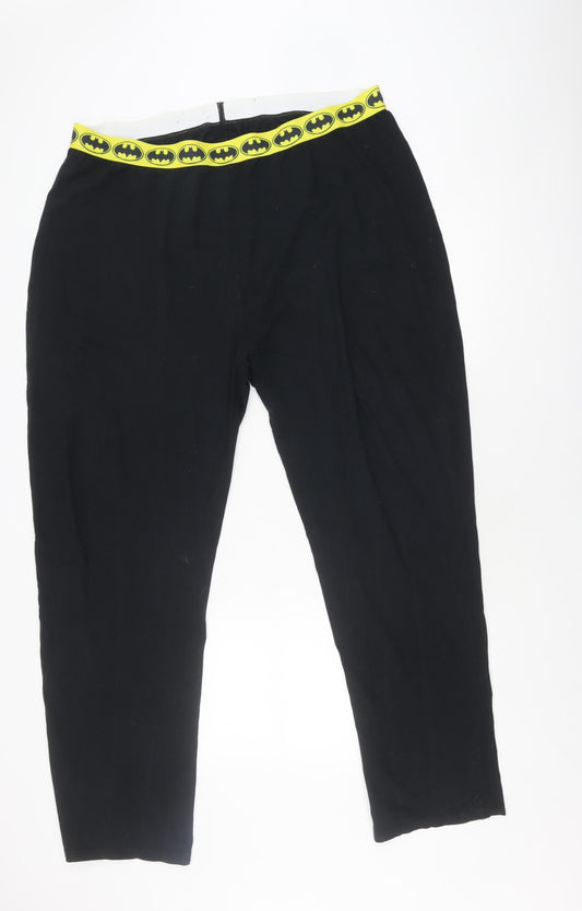 George Men's Black 2XL Batman Pyjama Pants Superhero