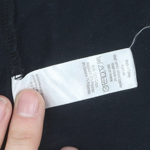 George Men's Black 2XL Batman Pyjama Pants Superhero