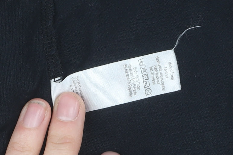 George Men's Black 2XL Batman Pyjama Pants Superhero