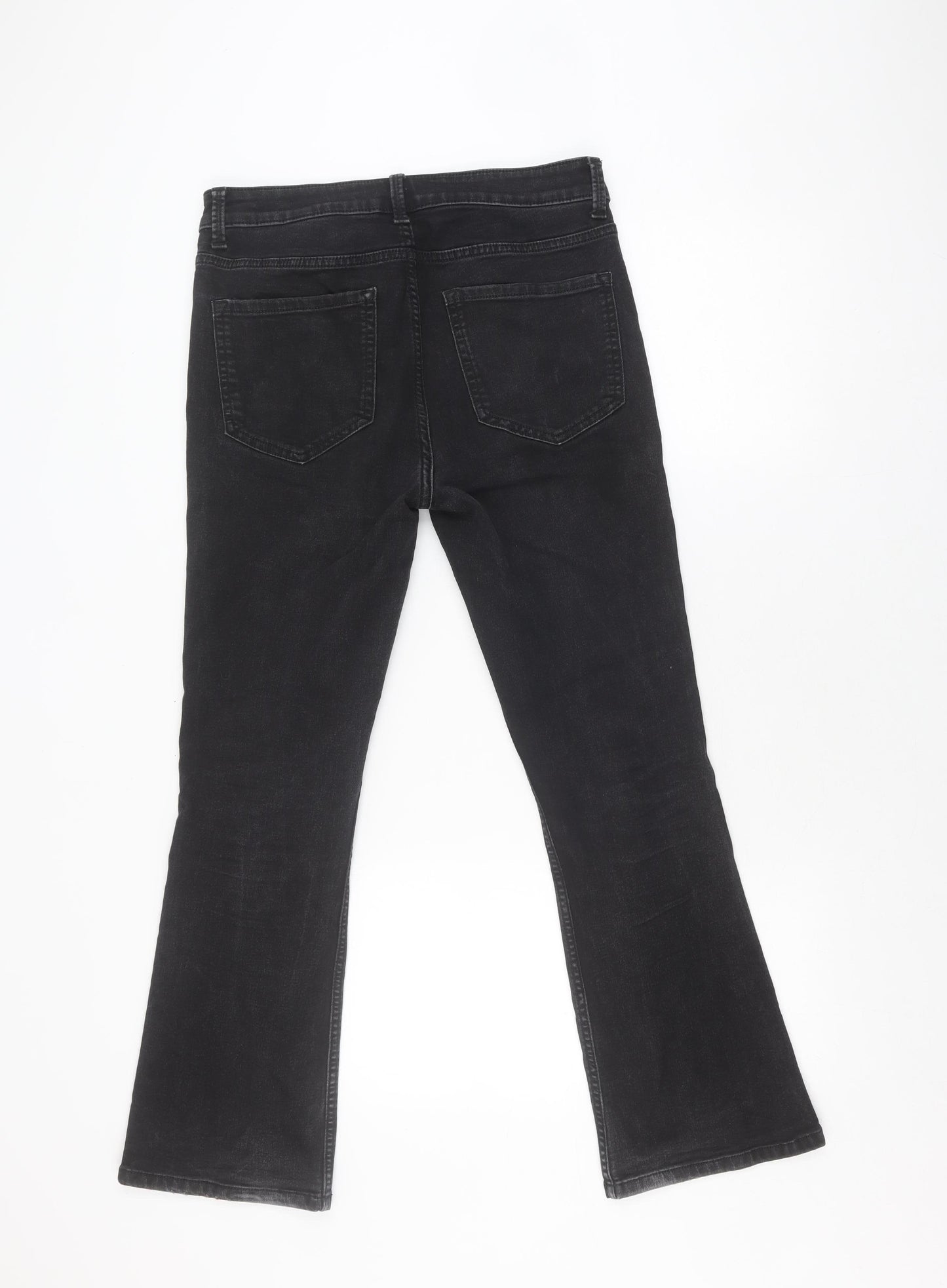 Marks and Spencer Women's Black Bootcut Jeans Size 12