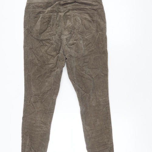 Marks and Spencer Women's Brown Corduroy Trousers Size 12
