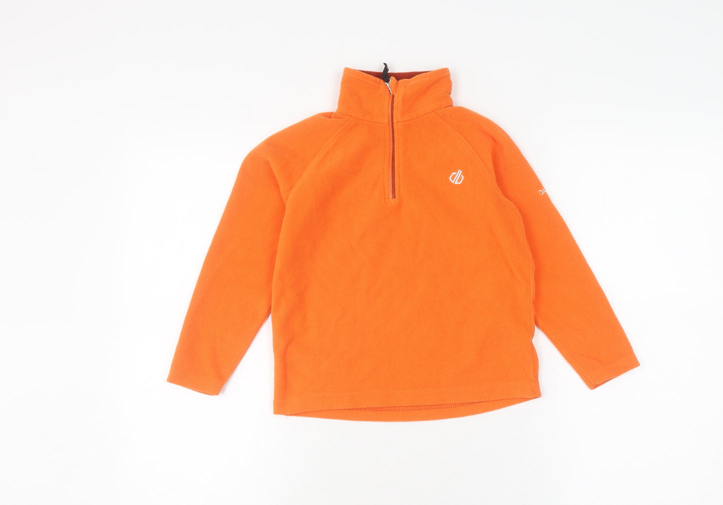 Dare 2b Boys Orange Fleece 1/4 Zip Sweatshirt 5-6 Years
