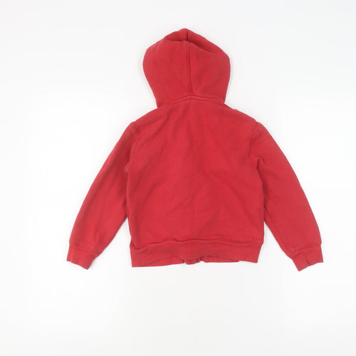 Polo Ralph Lauren Boys Red Full Zip Hoodie 5-6 Years