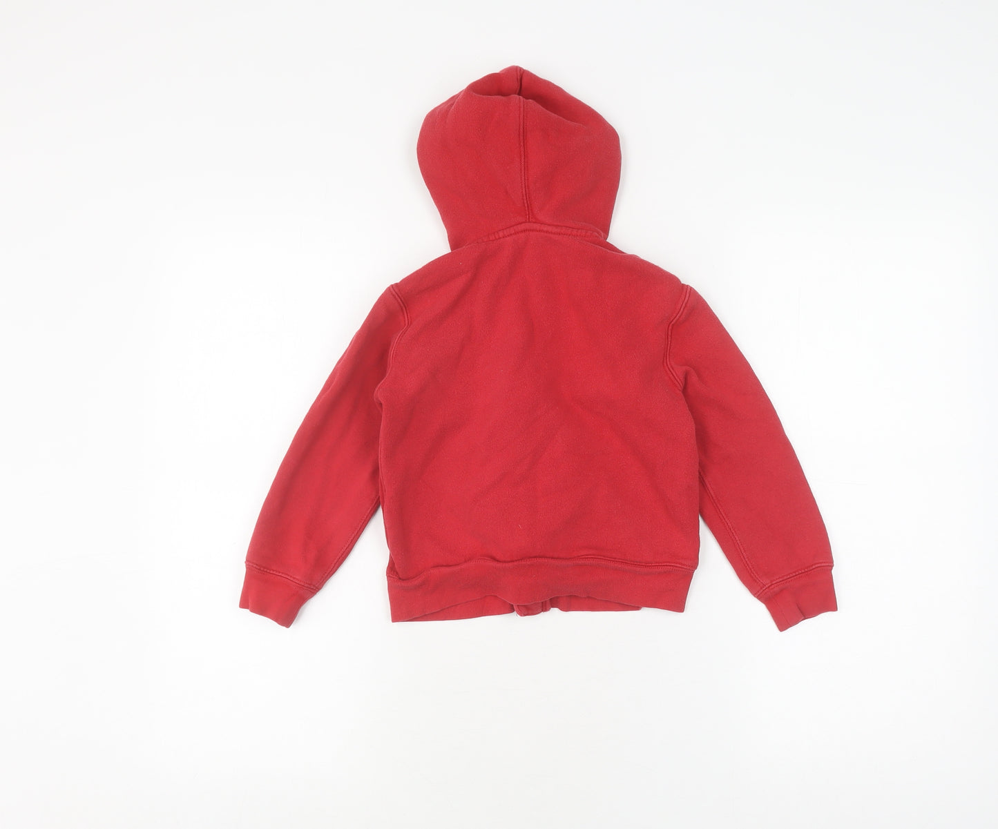 Polo Ralph Lauren Boys Red Full Zip Hoodie 5-6 Years