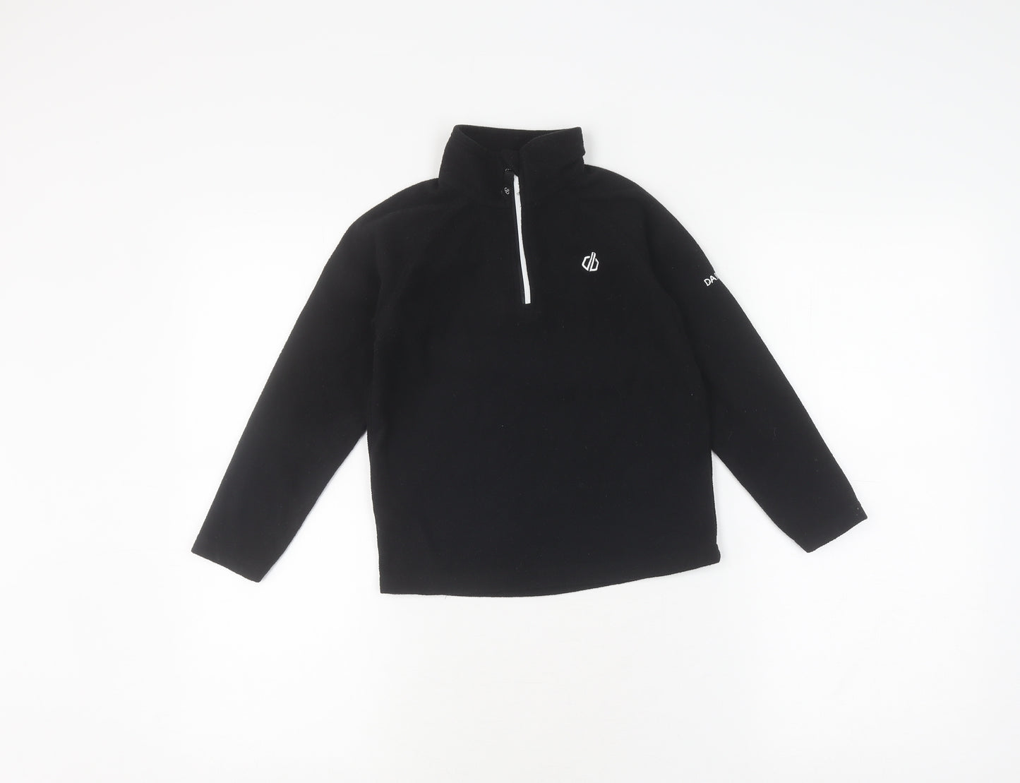 Dare 2b Boys Black Fleece 1/4 Zip Sweatshirt 5-6 Years