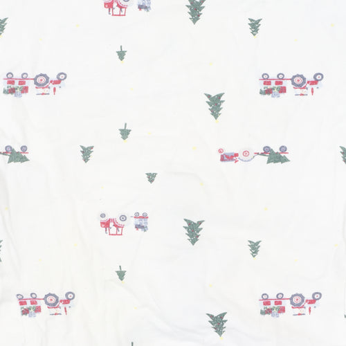 The Little White Company Boys White Christmas T-Shirt, 7-8 Years
