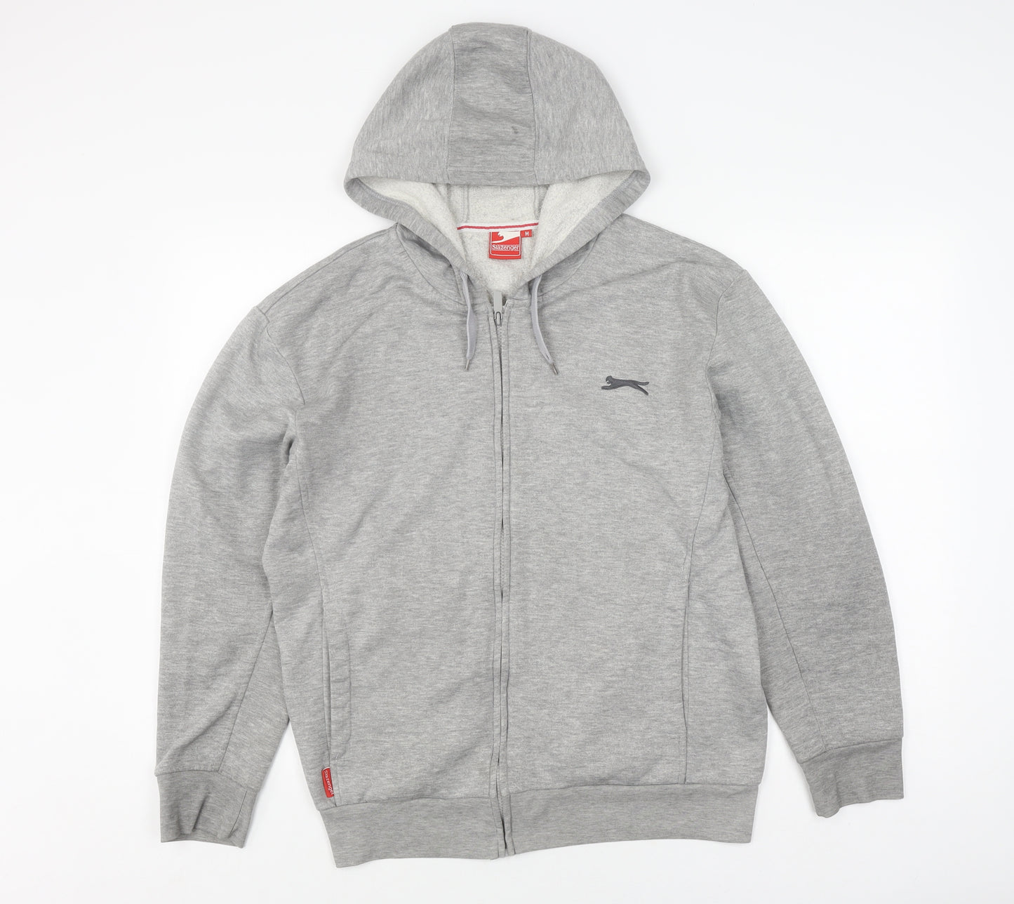 Slazenger Men's Grey Full Zip Hooded Jacket M