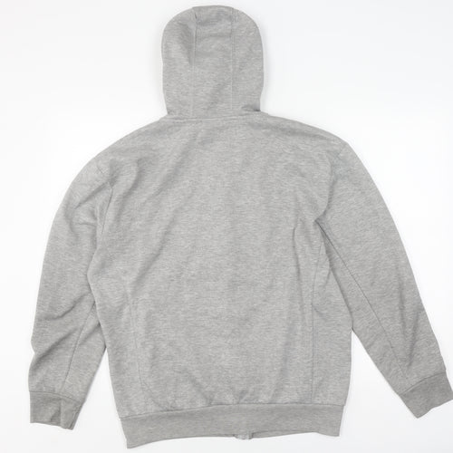 Slazenger Men's Grey Full Zip Hooded Jacket M
