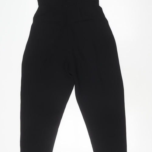 Topshop Women's Black Sleeveless Jumpsuit, Size 8