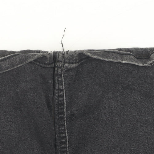 Bershka Women's Black Flared Jeans Size 6
