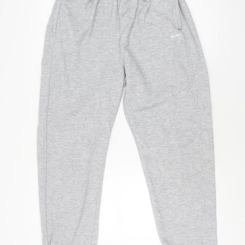 Slazenger Men's Grey XL Sweatpants for Casual Gym