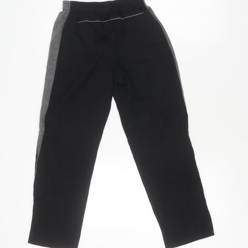 Slazenger Boys Black Track Pants 9-10 Years