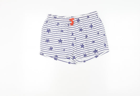 Boden Girls Multicoloured Striped Shorts 15-16Y Cotton