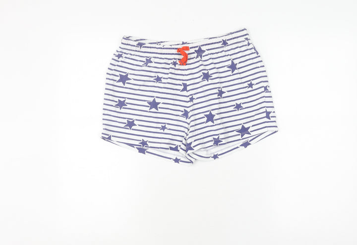 Boden Girls Multicoloured Striped Shorts 15-16Y Cotton