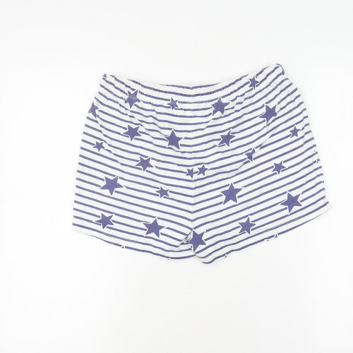Boden Girls Multicoloured Striped Shorts 15-16Y Cotton