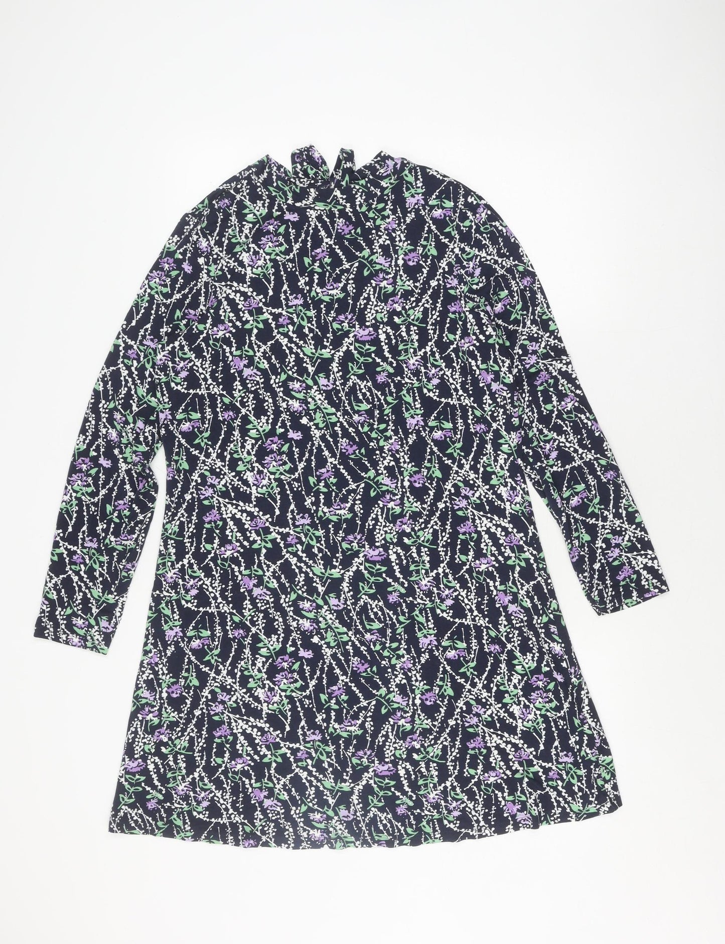 Marks and Spencer Women's Multicoloured Floral Dress 12