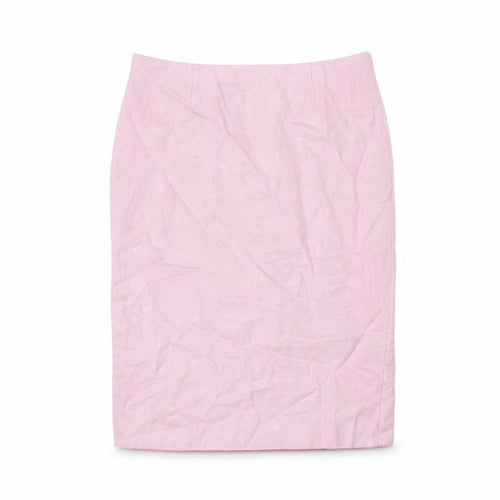 Hobbs Women's Pink Pencil Skirt, Size 12, Knee-Length