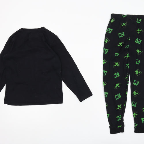 Mojang Studios Boys Black Minecraft Pyjama Set 7-8 Years