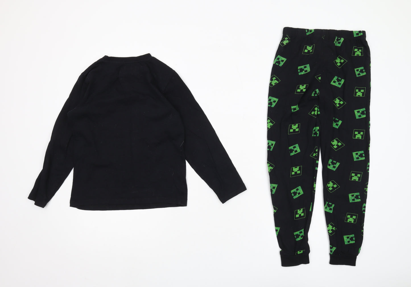 Mojang Studios Boys Black Minecraft Pyjama Set 7-8 Years