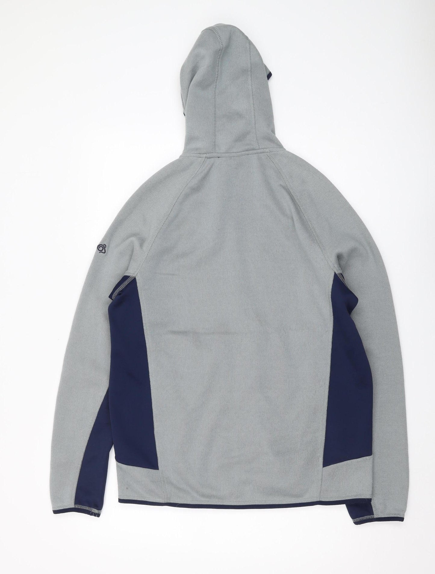 Craghoppers Men's Grey Hooded Full Zip Fleece M