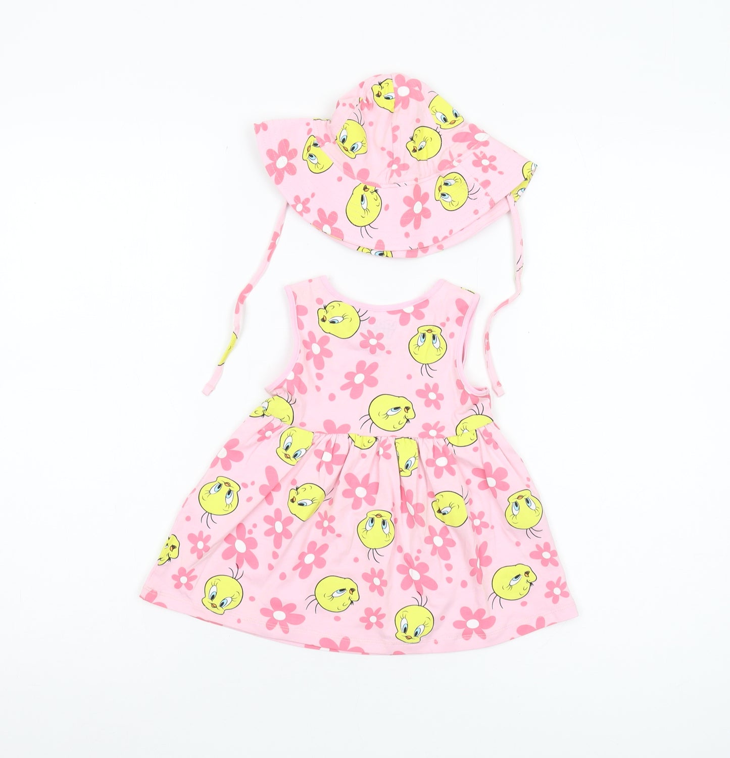 Looney Tunes Pink A-Line Dress Unisex 12-18 Months