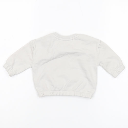 Marvel Unisex Baby Grey Long Sleeve Pullover T-Shirt 0-3M