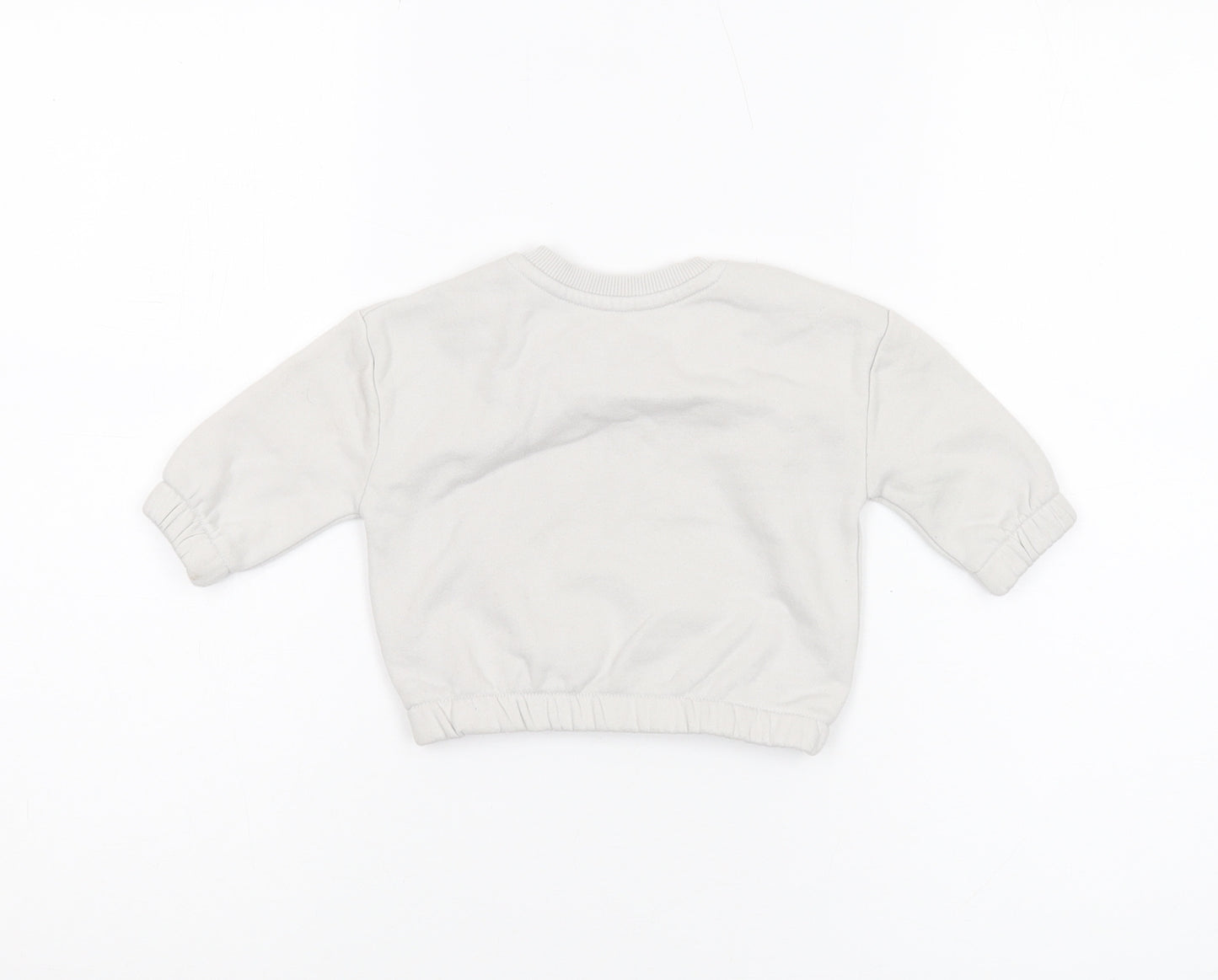 Marvel Unisex Baby Grey Long Sleeve Pullover T-Shirt 0-3M