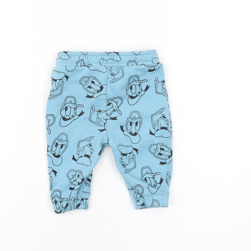 Primark Disney Unisex Blue Jogger Trousers 3-6 Months
