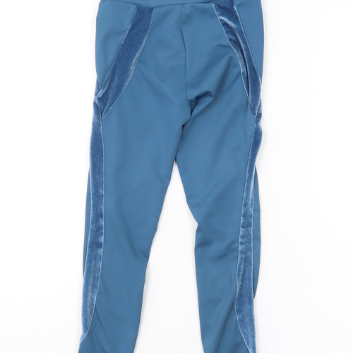 Zara Girls' Blue Activewear Leggings 9-10 Years Style