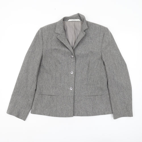 Marks and Spencer Grey Suit Jacket Women Size 12