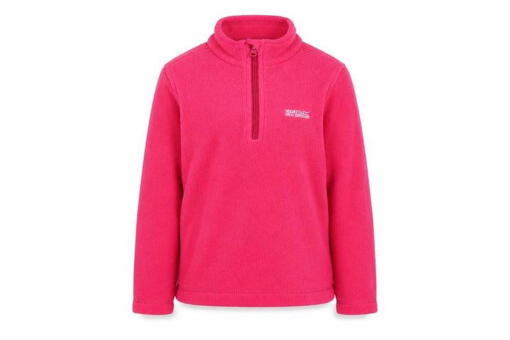 Regatta Girls Pink Fleece Sweatshirt 5-6 Years Outdoor