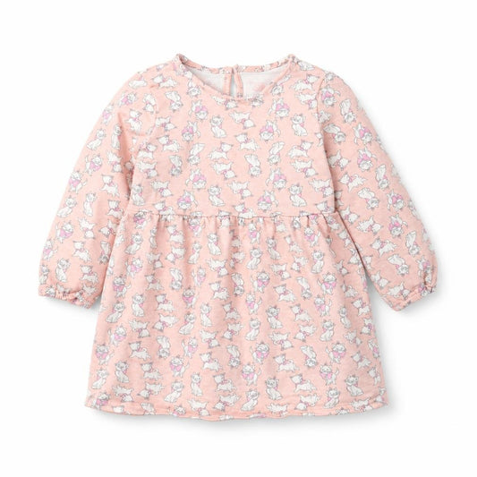 Front view of Primark Disney girls’ pink 24 months a-line dress
