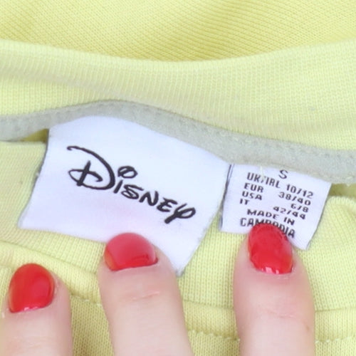 Disney Women’s Yellow Winnie the Pooh Sweatshirt Size S